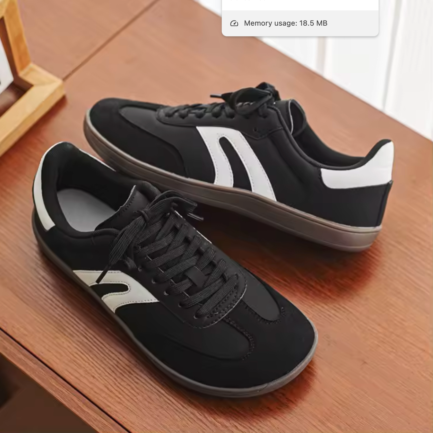 Retro Streetwear Sneakers – Lightweight Casual Shoes with Cushioned Comfort & Non-Slip Sole