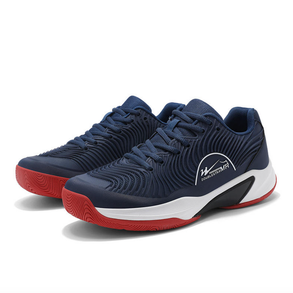 Men’s Pickleball Court Shoes – Lightweight Breathable Sports Sneakers with Cushioned Support & Non-Slip Grip