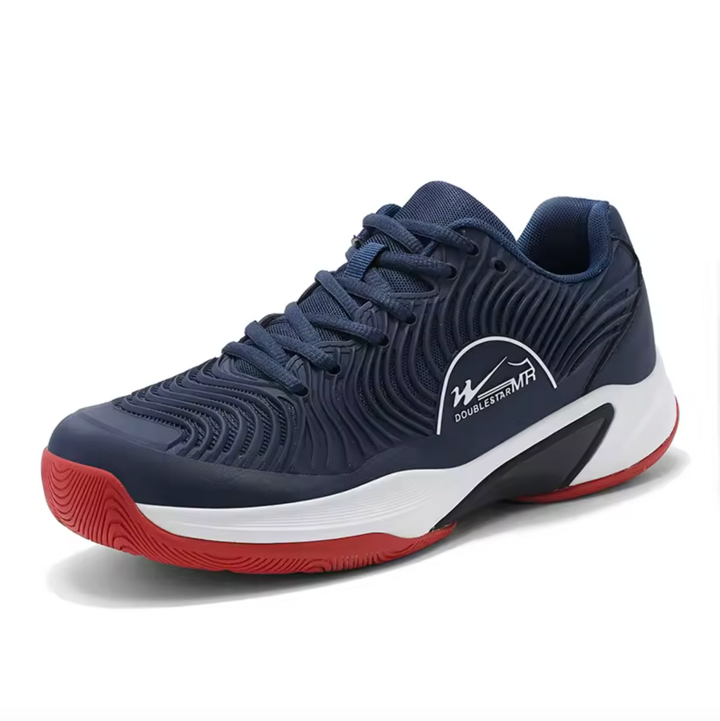 Men’s Pickleball Court Shoes – Lightweight Breathable Sports Sneakers with Cushioned Support & Non-Slip Grip